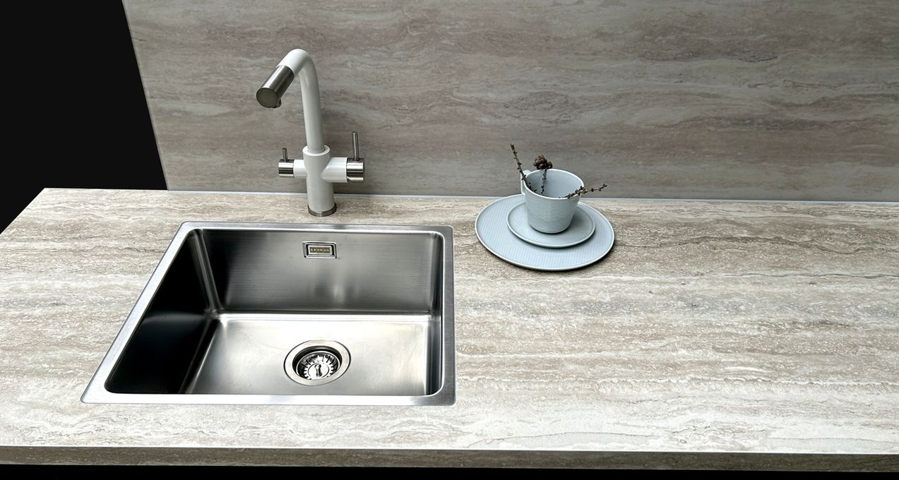 Столешницы для кухни - Травертино антико LIGRON LIST266 2555 - Вид №14