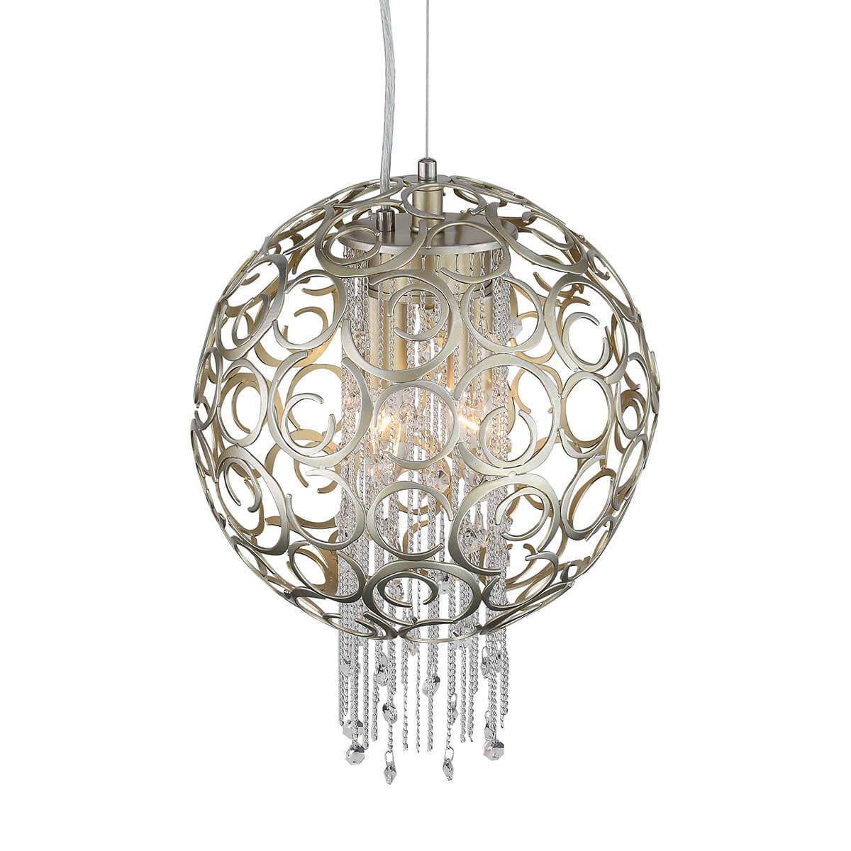 Люстра хрустальная подвесная бежевая ST Luce Dolcima SL1101.203.02 ST LUCE ДИЗАЙНЕРСКИЕ, DOLCIMA 00-3834388 Бежевый;прозрачный  - Вид №3