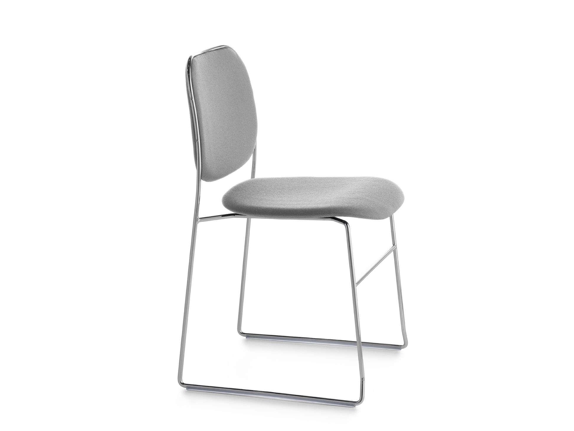 Штабелируемый стул с мягкими салазками Crassevig ARCH-00082737