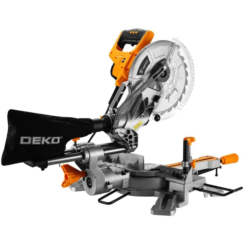 Торцовочная пила DEKO DKMS255 - профессиональная точность резки под углом 89364045 STLM-0842917 - Вид №2