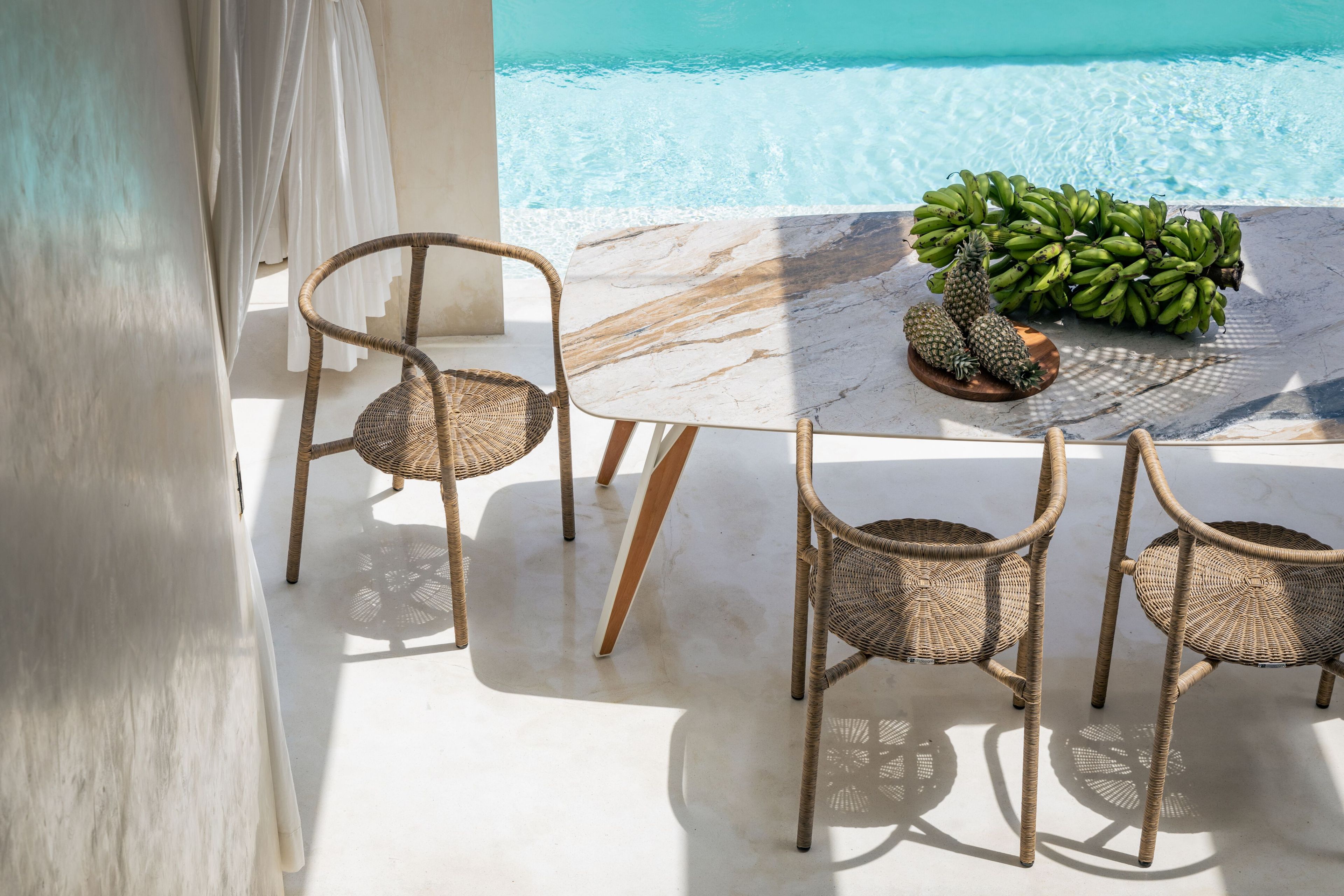 Прямоугольный садовый стол из керамогранита cbdesign Palinuro / Praiano ARCH-00101430 - Вид №5