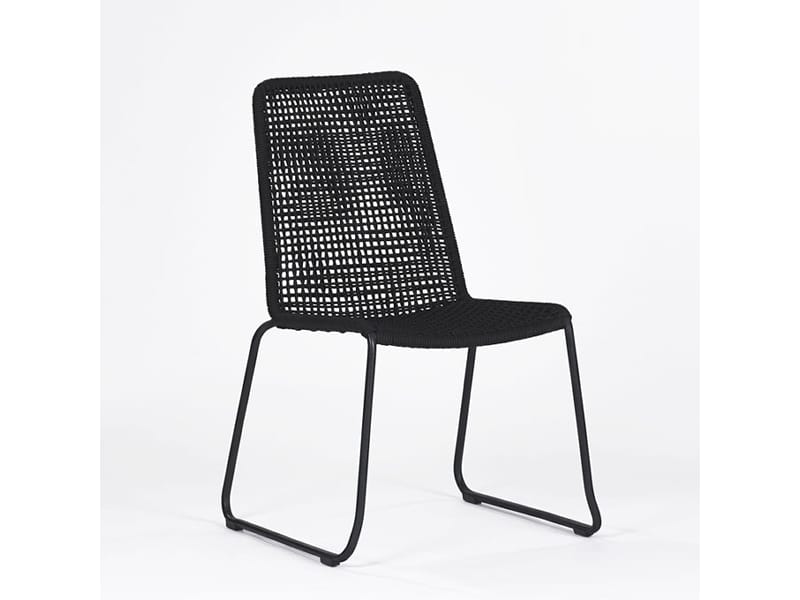 Стальной салазок штабелируемый садовый стул LAMBERT PATTI ARCH-00053826 - Вид №1