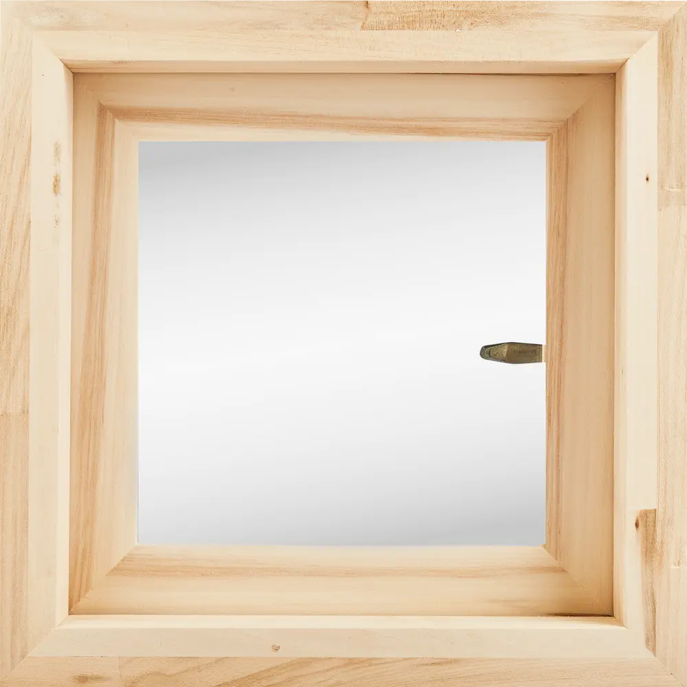 Santreyd: Деревянное окно для бани из липы 400x400 мм 84379094 STLM-0048889 - Вид №4