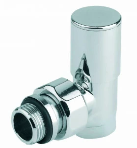 Carlo Poletti V150310R Клапан двухтрубный “PM10” с регулировкой, с подключением медной или пластиковой трубы. Межосевое расстояние 34 мм.