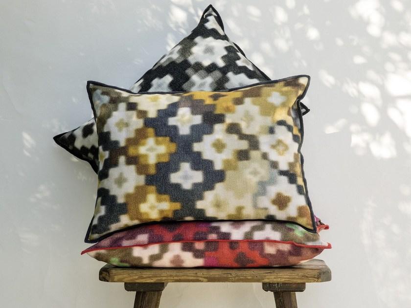 Élitis Подушка из ткани с геометрическим рисунком для диванов sun-id-1369091 - Вид №2