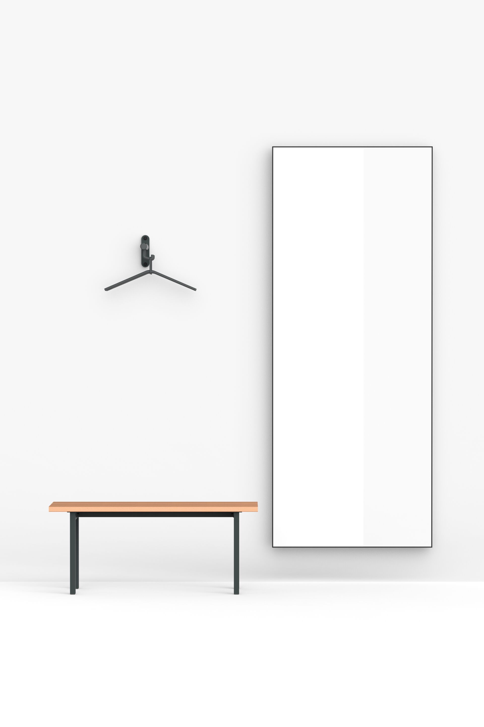 Стальной и пластиковый настенный крючок FUNCTIONALS Tertio ARCH-00079005 - Вид №5