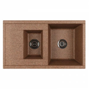 1A716232DE270 Мойка кухонная прямоугольная AQUATON ДЕЛИЯ