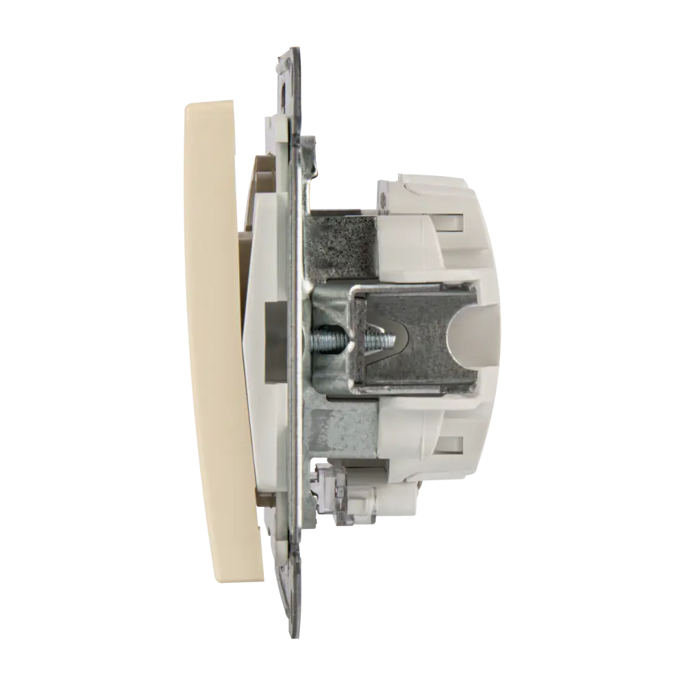 Выключатель SYSTEME ELECTRIC W59 с подсветкой, слоновая кость 18799236 STLM-0012749 - Вид №3