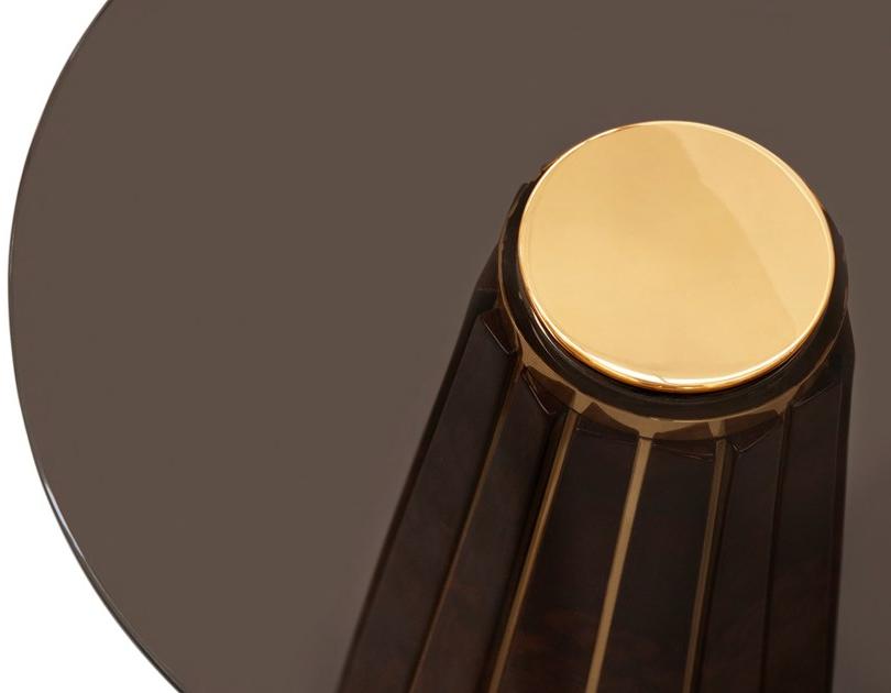 LUXXU Круглый журнальный столик для гостиной Darian sun-id-1402551 - Вид №2