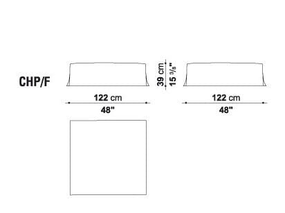 Угловой диван из ткани B&B Italia ARCH-00112684 - Вид №22