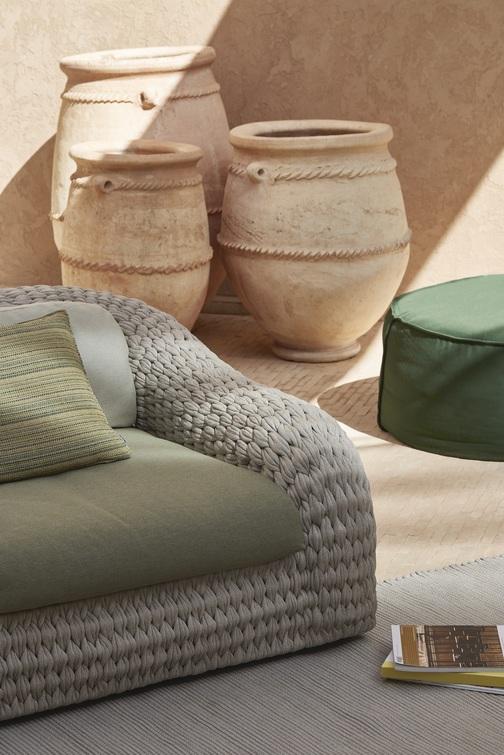 MNST302 1 мест. веревка 45мм антрацит Manutti Kobo - Вид №15