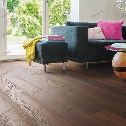 Паркетная доска Haro 4000 Series Top connect термо Меццо Ясень Натур с брашью (Текстурированная) 2200х173 мм 531772