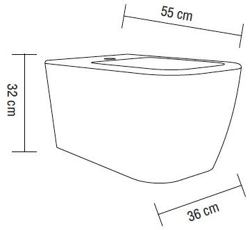Биде подвесное  Rifra sun-id-1485011 - Вид №6
