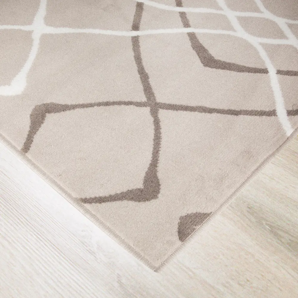 Ковер полипропилен Silver D532I 80x150 см цвет серый MERINOS STLM-2176712 - Вид №2