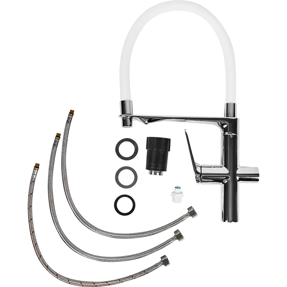 Смеситель DELINIA Нея с фильтром для кухни - элегантный дизайн и функциональность 88780485 STLM-0877179 - Вид №6