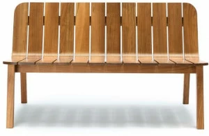 Feelgood Designs Скамья из тика со спинкой Nyord