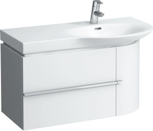 H4015010754631 Шкафчик под раковину с компактным сифоном и системой мягкого закрывания для раковины со столешницей слева 816701 с одним ящиком LAUFEN PRO