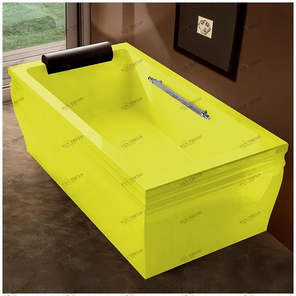 Ванна жёлтая Gruppo Treesse Blanque 1880 V1680-SX-Z VINV1680SXZ