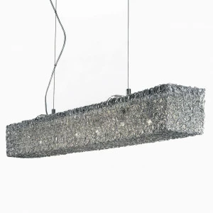 Подвесной светильник Ideal Lux Quadro SP6 IDEAL LUX ДИЗАЙНЕРСКИЕ, QUADRO 072731 Серый