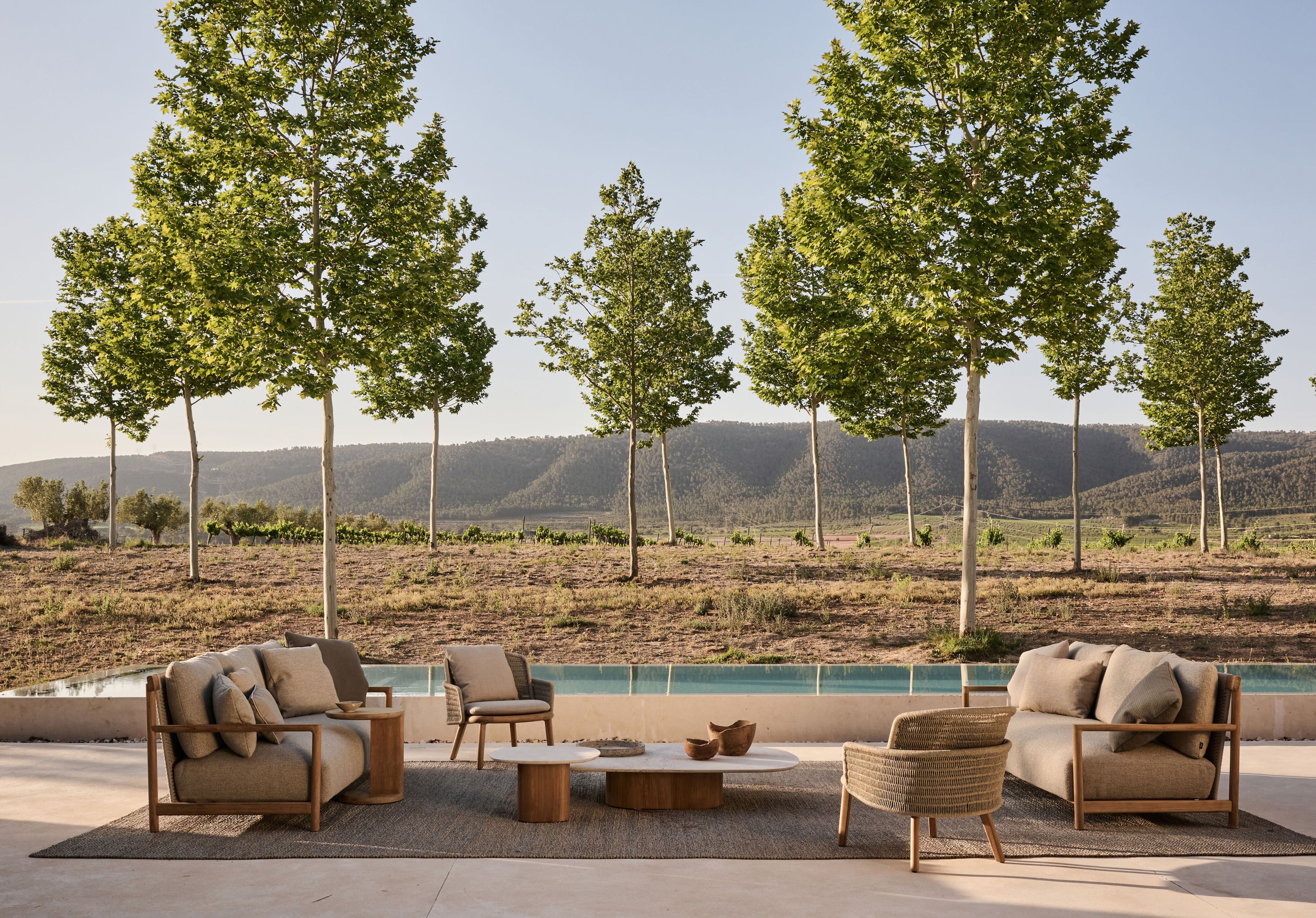 Низкий круглый садовый столик TRIBÙ Seren ARCH-00131155 - Вид №6