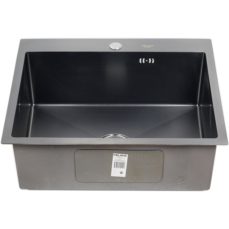 Мойка H6050B MELANA ProfLine 3,0/220 ГРАФИТ врезная прямоугольная с коландером H6050B H6050B графит