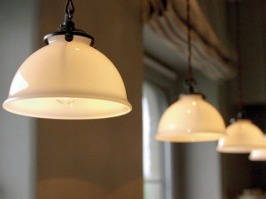 Латунный подвесной светильник