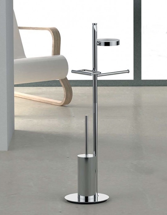 B9833 Стойка напольная (ёршик, полотенцедержатель, мыльница, держатель ТБ) COLOMBO PLANETS Colombo Design - Вид №1