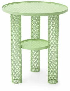 Moroso Круглый журнальный столик из стали с порошковым покрытием