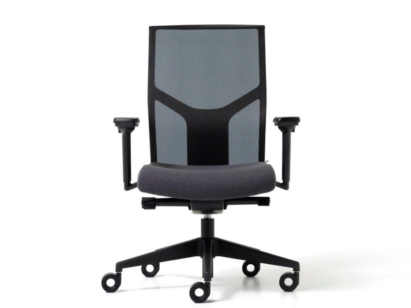 Офисное кресло с сетчатым подлокотником с 5 спицами Diemme ARCH-00050498