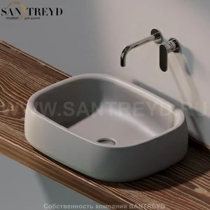 BN60A1019 Накладная раковина на столешницу  прямоугольная Ceramica Flaminia Bonola