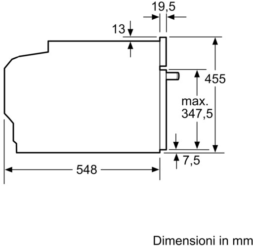 Siemens Комбинированная встраиваемая духовка Iq700 Cm836gpb6  - Вид №6
