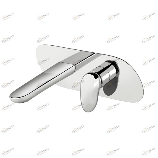 FIR Italia Наружная часть для настенного смесителя для раковины  SYNERGY OPEN 93 93.1010.8 