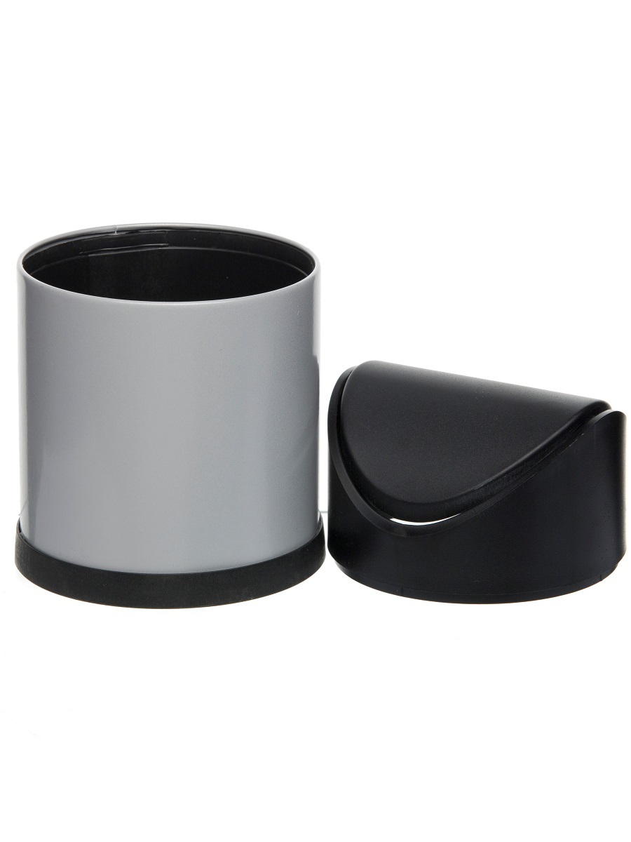 Вёдра с педалью и крышкой Auriga 1.5L Grey NAVAKO 11041 - Вид №2