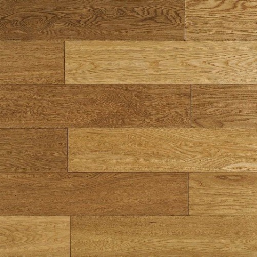 Паркетная доска Amber Wood Экстра Дуб Натур Люкс (Гладкая) 1860х148 мм 2600200382 - Вид №1