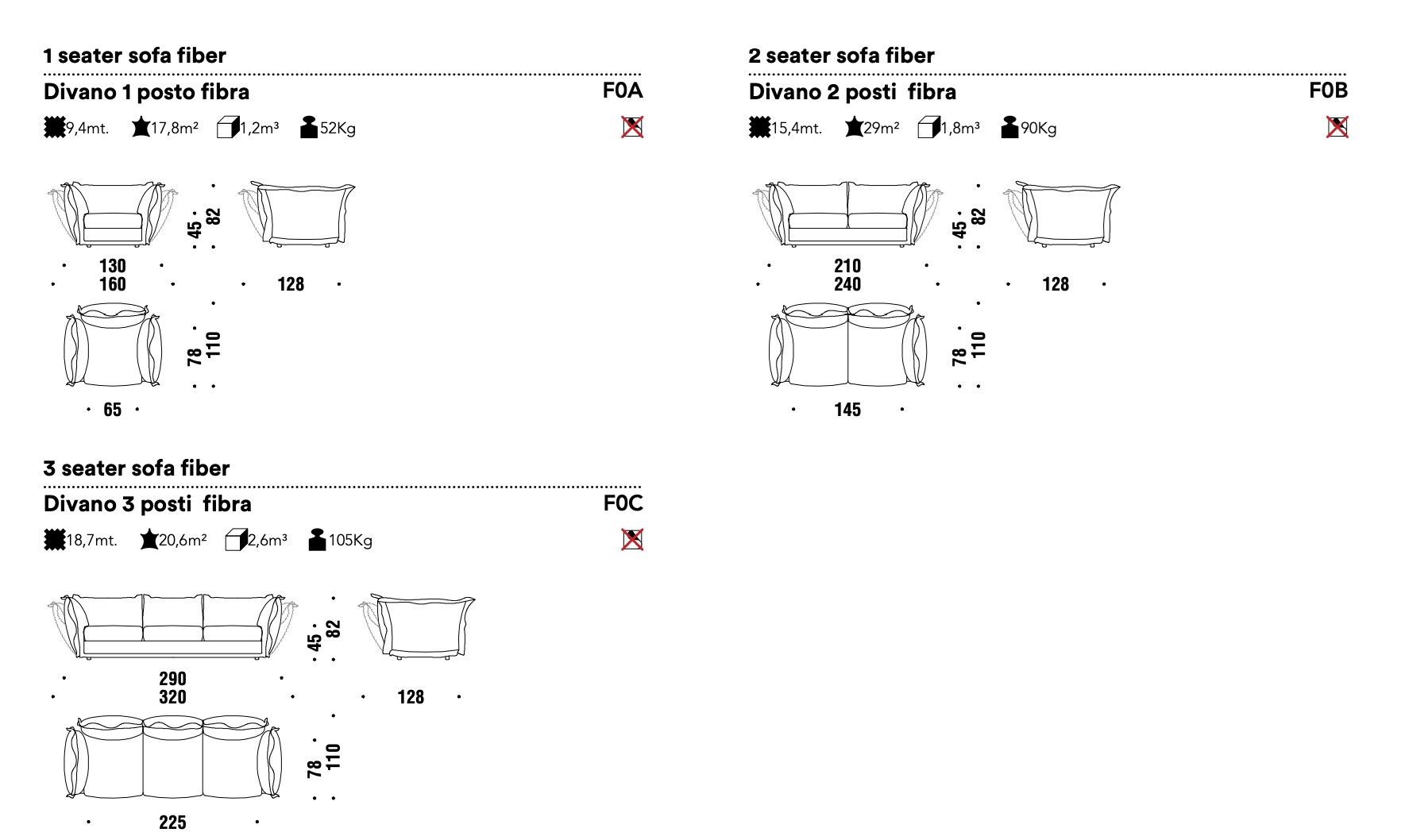 Съемный диван из ткани MOROSO Cloudscape ARCH-00133882 - Вид №7