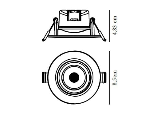 Светодиодный светильник с регулируемой яркостью Nordlux ROAR ARCH-00120018 - Вид №2