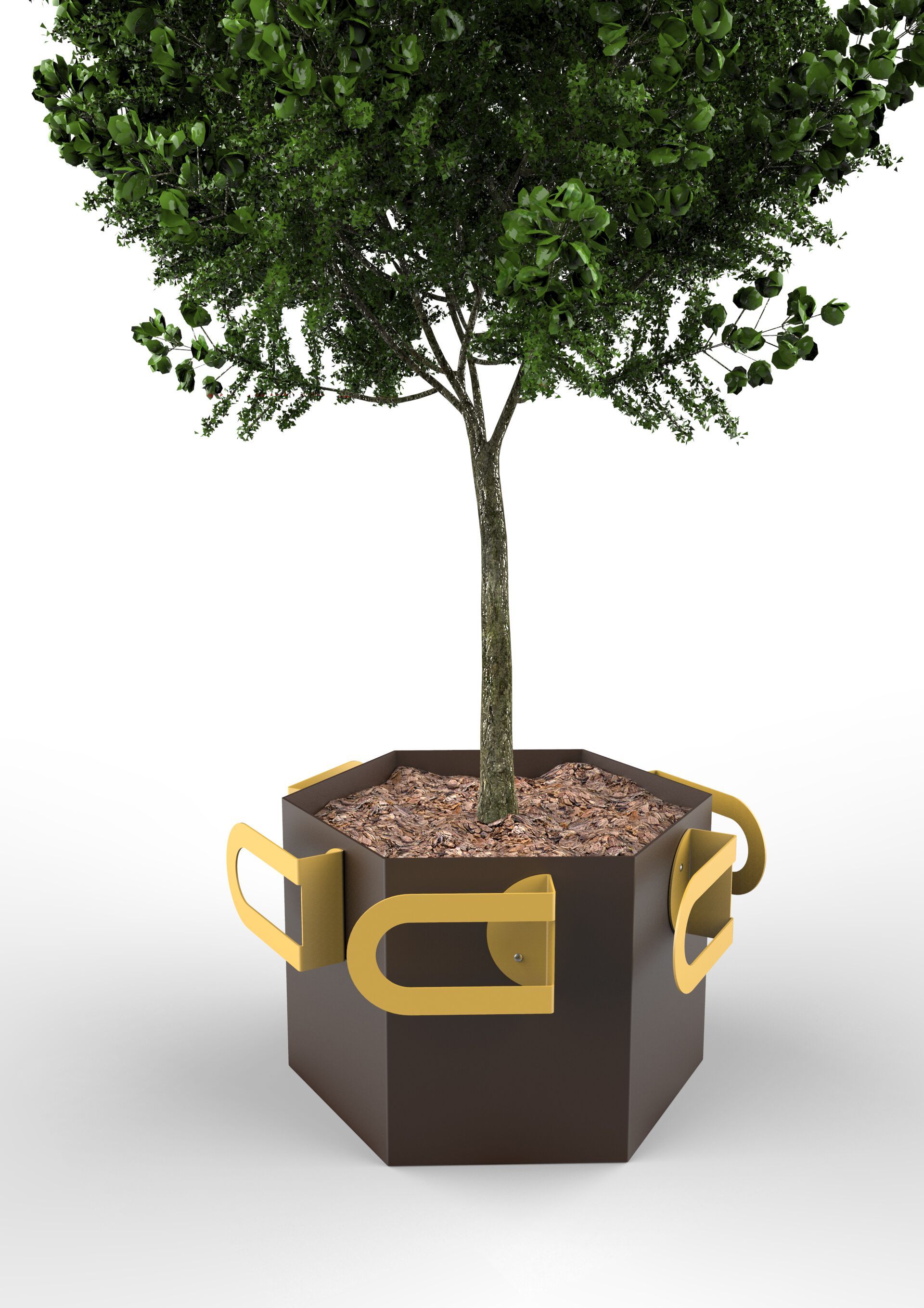 Стальная стойка для велосипедов / плантатор CITYSì PETALO ARCH-00022806 - Вид №2