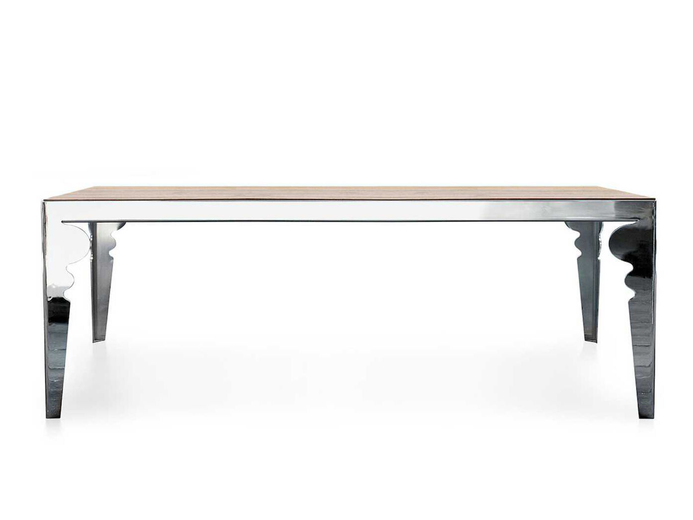Обеденный стол из стали и дерева Lando LAGUNA ARCH-00055962
