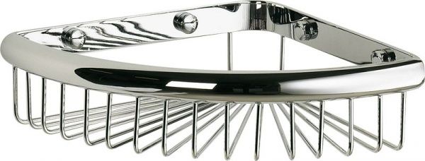 H220/BR Sanibano, решётка угловая 1-уровневая, длина 16 см, цвет бронза 