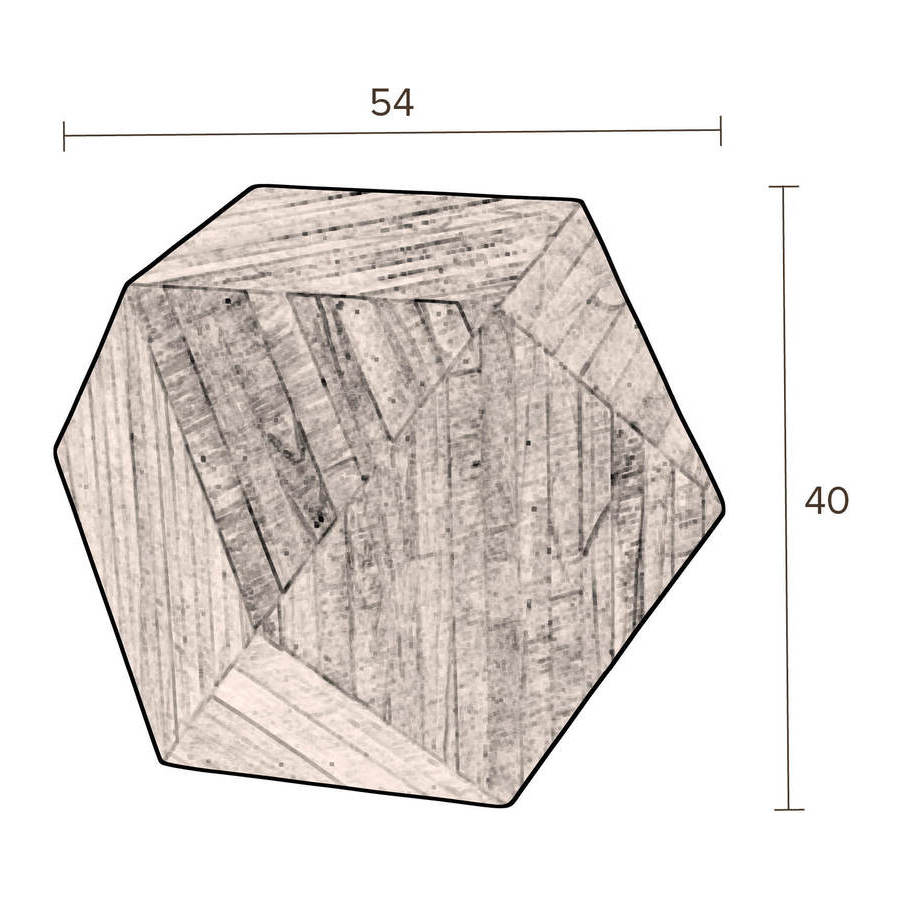 Столик декоративный Geo Dutchbone 2400007 - Вид №4