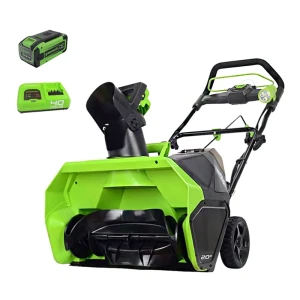 91995419 Снегоуборщик аккумуляторный бесщёточный Greenworks GD40STK8 51 см 40 В 1x8 Ач АКБ и ЗУ в комплекте STLM-1422683