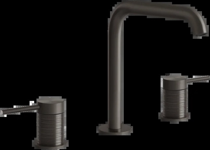 Группа умывальников 54312 707 Gessi Gessi316 ЧЕРНЫЙ МЕТАЛЛ BR. PVD