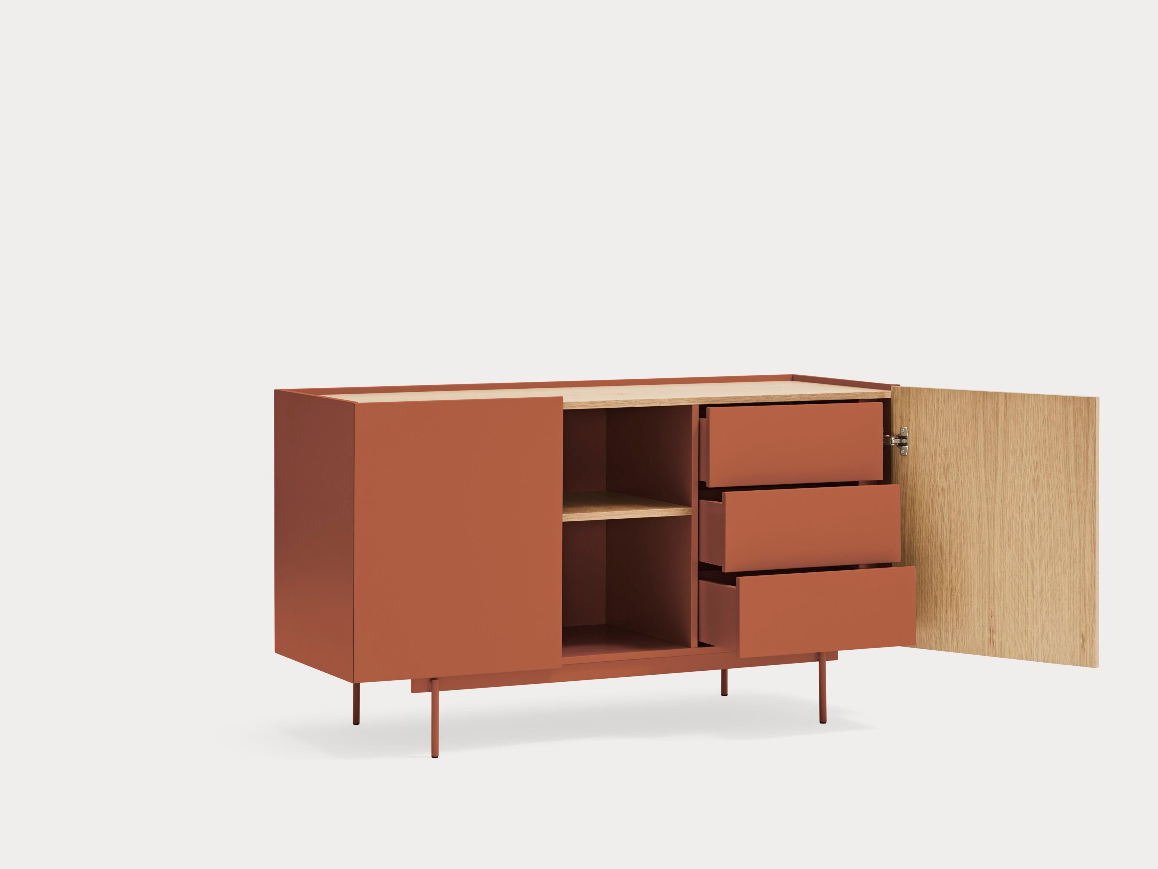 Шкаф из МДФ с распашными дверями TEULAT Отто ARCH-00150987 - Вид №4