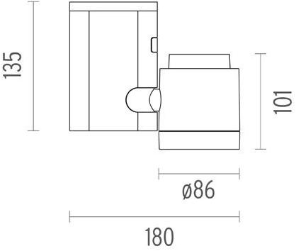Flos Регулируемый потолочный светильник из технополимера Architectural collection - proiettori sun-id-1514488 - Вид №1