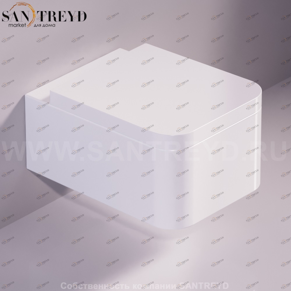 FL63BIANCO Подвесной унитаз настенный Белый Simas Flow Италия