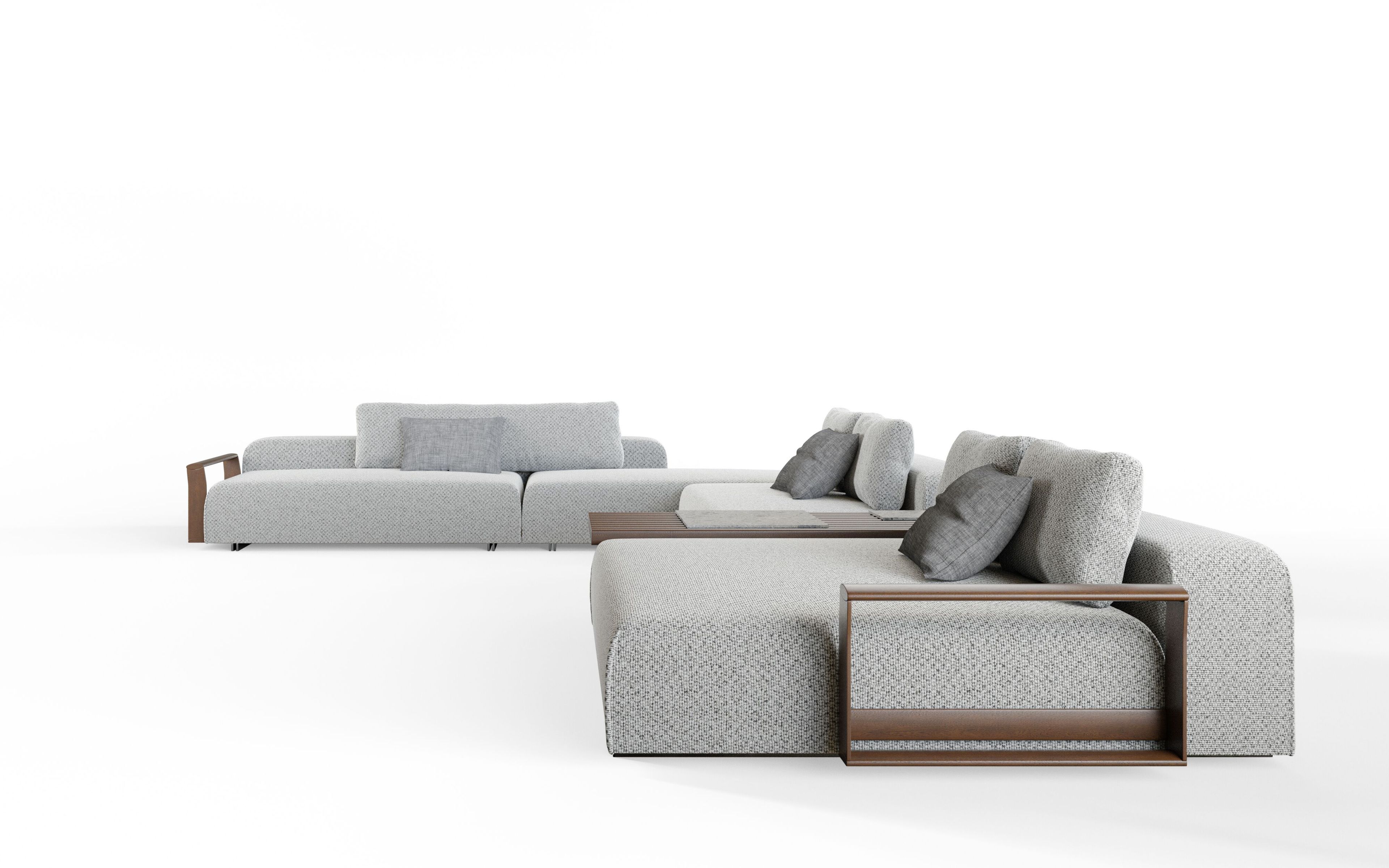 Ткань сад диван Exteta Эльба ARCH-00086973 - Вид №5