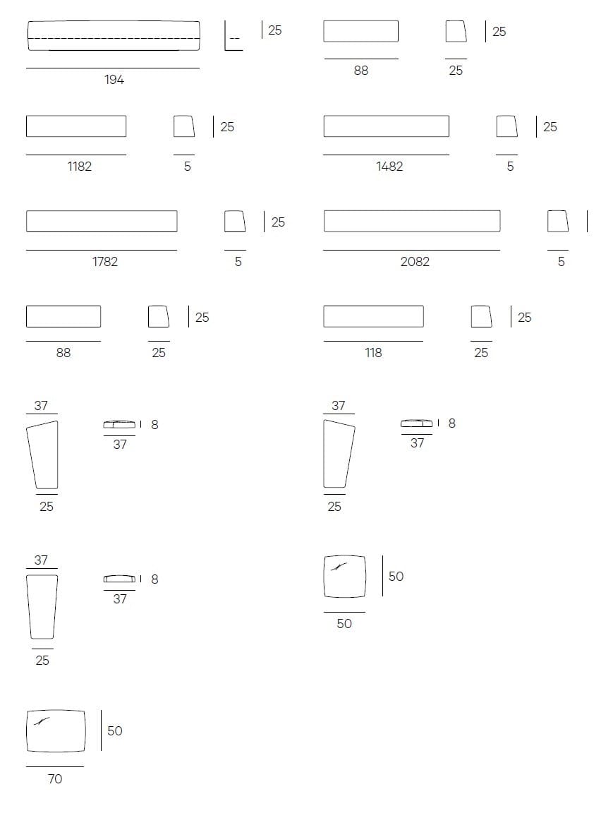 Ткань диван Henge LAILAND ARCH-00118202 - Вид №4