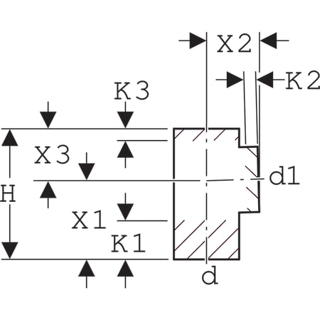 371.196.16.1 Тройник Geberit PE 88,5° Geberit  - Вид №2