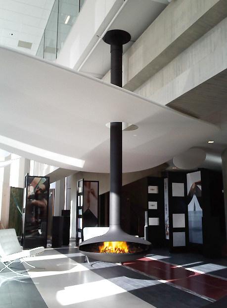 Focus creation Центральный подвесной открытый камин Gyrofocus sun-id-1435164 - Вид №6