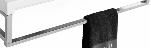 8109300001 Полотенцесушитель IDO Glow для держателей, 1000 мм